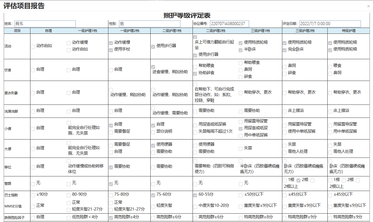 评估管理